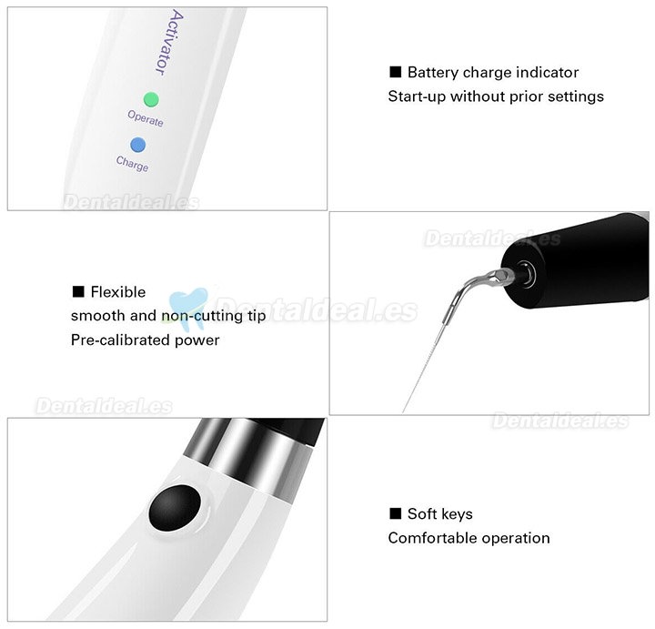 Cordless Ultrasonic Dental Endo Ultra Activator Handpiece 300° Irrigator Pen CE